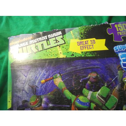 Lentincular 3-D TMNT Puzzle! Cowabunga!! 20.00 Shipped! This 150 piece...