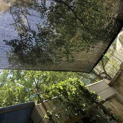 Black Durable Anti-UV Sun Shade Net – 91-100% Shade Cloth for Outdoor