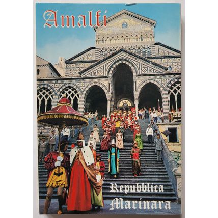 Set of 18 postcards of Amalfi coast. Costiera Amalfitana