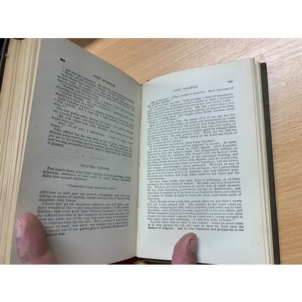ANTIQUE "JOHN HALIFAX GENTLEMAN" DINAH MARIA MULOCK-CRAIK USA HARDBACK BOOK (P4)