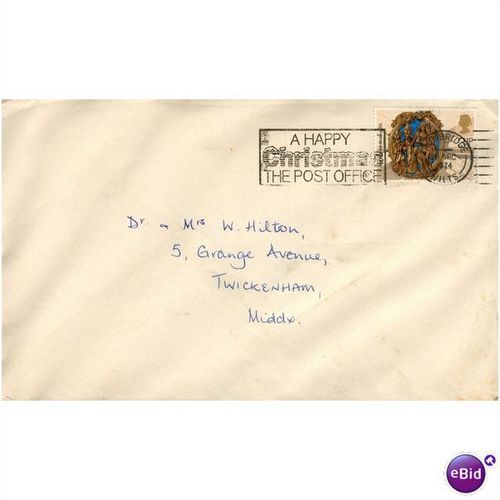 GB Cover 1974 - Christmas 3&1/2p 4