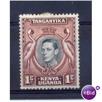 KUT.SG138 1c South African Crowned Cranes.Mounted Mint.n11