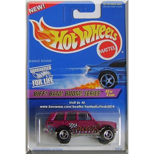 Hot Wheels - Range Rover: Biff! Bam! Boom! Series #3/4 - Collector #544 (1997)