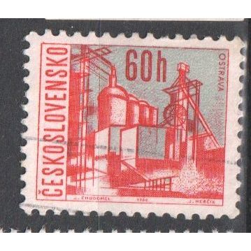 CZECHOSLOVAKIA 1965 Ostrava Town - Industry - Factory - Exports - Development