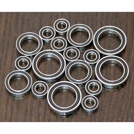 (17pcs) TEAM LOSI XXX-NT Adam Drake 2 Rubber Sealed Ball Bearing Set