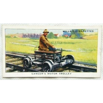 1938 Wills Railway Equipment 41 ganger's motor trolley