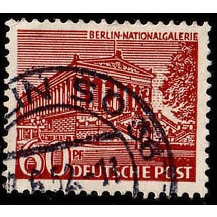 Germany 1949 Buildings 60Pfg Used Stamp