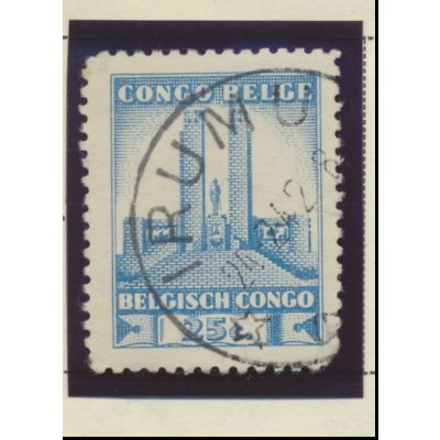 Belgian Congo Stamps Scott #175 And 180, Used