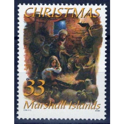ZAYIX Marshall Islands 722 MNH Christmas Nativity 101623S01M