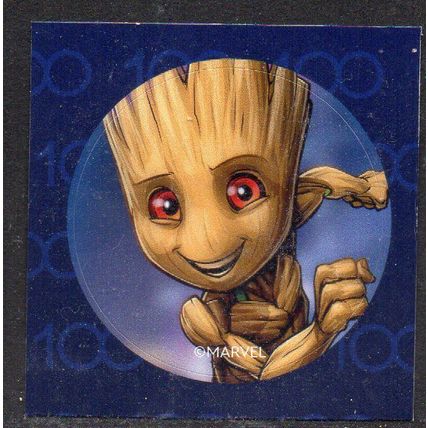 DISNEY, 100 YEARS OF WONDER. MARVEL, SELF-ADHESIVE STICKER. 8