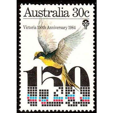 Australia 1984 Victoria 30c Used Stamp Bird .