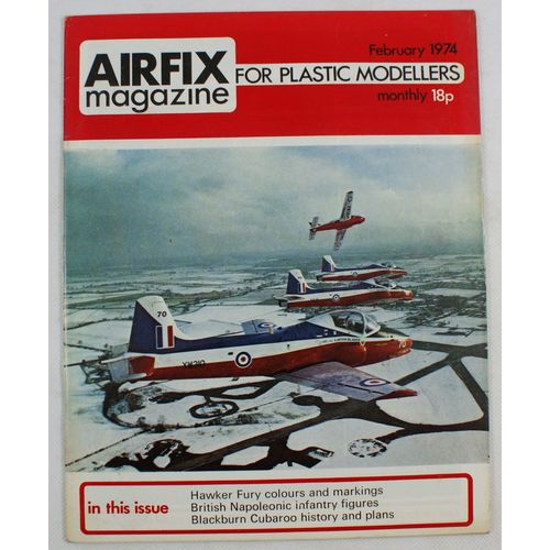 Airfix Magazine (1960) Vol.15 # 6 - February 1974, Hawker Fury, Napoleonic