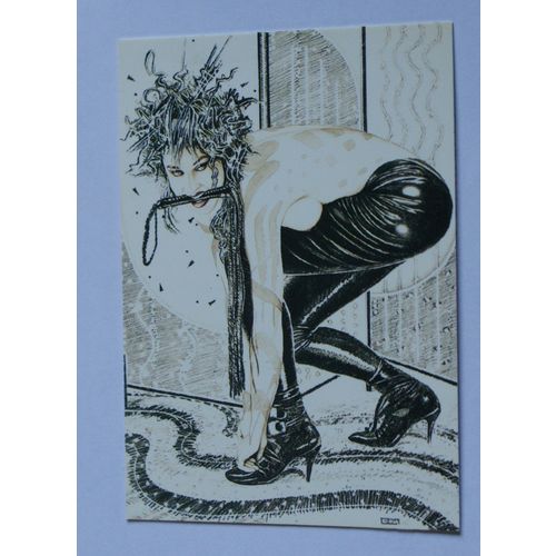 Olivia 3 Ladies, Leather & Lace Base trading card # 60 (A) 1994, Comic Images