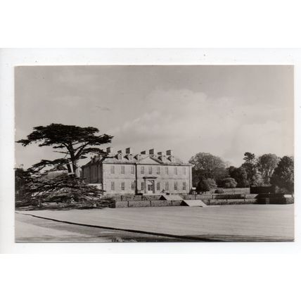 SUPERB REAL PHOTOGRAPHIC POSTCARD OF ANTONY HOUSE HOUSE TORPOINT CORNWALL (2497)