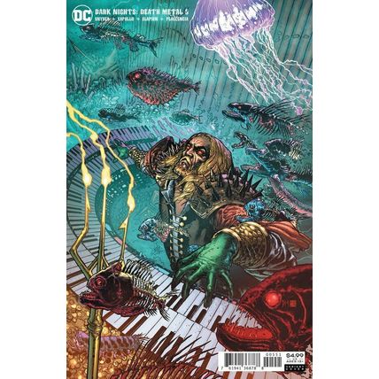 DARK NIGHTS: DEATH METAL #5 1:25 Mahnke Variant Cover! NM+ Snyder Capullo Batman