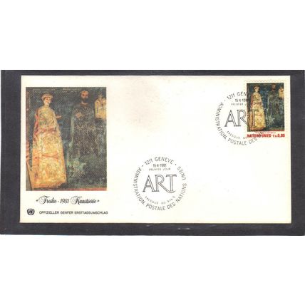 FDC Geneva Cachet 101 80c Art (Cachet-U/A) CV00353