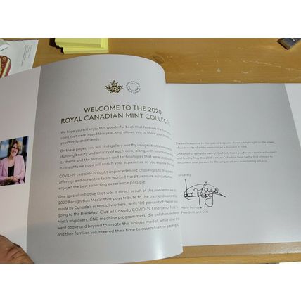2020 Annual Collection Book (Masters Club version) Royal Canadian Mint