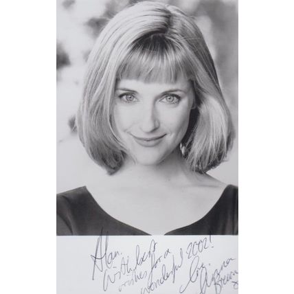 Anna Brecon as Lady Tara Oakwell Thornfiel Emmerdale Farm Hand Signed Photo