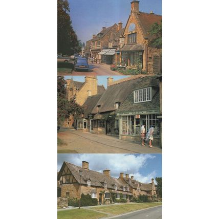 Jelfs Book Shop Kodak Camera Film Sign Broadway Worcs 3x Postcard