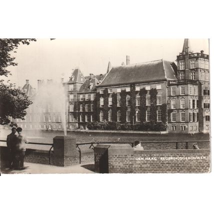 Vintage Netherlands Postcard c1930's - Den Haag - Regeringsgbouwen