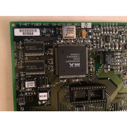 RAYLAN 50-0230-001 REV.S FIBER ETHERNET CARD,HJ