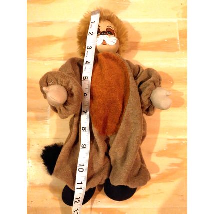 Vintage Gilde Handwerk Geschmackvolle Geschenkideen Doll Lion Clown Brown