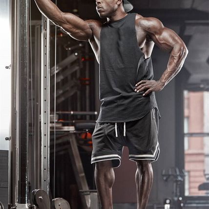 Mens Mesh Breathable Sports Shorts Gym Fitness Running Basketball Zip Pocket