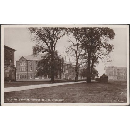 Students Quarters, Training College, Headingley, Leeds, c.1910s - W Ritchie RPPC