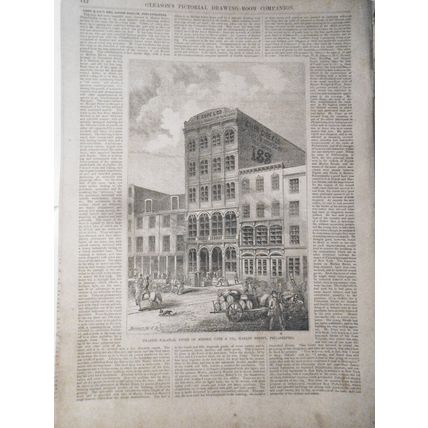 Gleason's Pictorial February 18, 1854 - Alamo; NY Fire Co., Ice cutting, etc