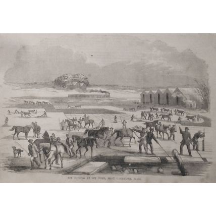 Gleason's Pictorial February 18, 1854 - Alamo; NY Fire Co., Ice cutting, etc