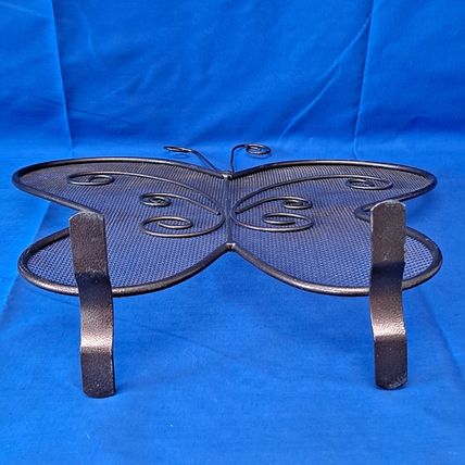 Metal BUTTERFLY EARRING Tree Jewelry Holder Ring/Bracelet/Necklace Tray Stand 13