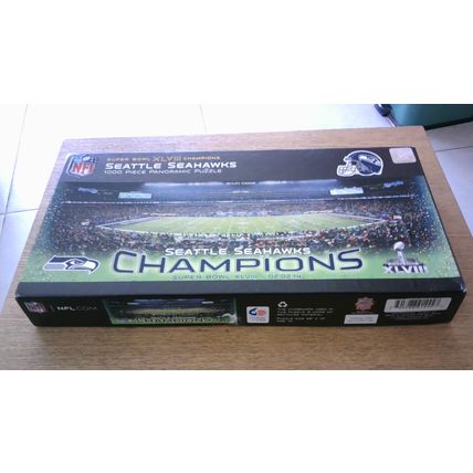 SEATTLE SEAHAWKS: SUPER BOWL XLVIII CHAMPIONS Jigsaw Puzzle (1000 Piece)