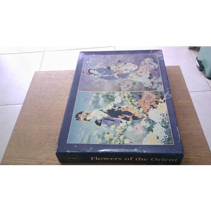 FLOWERS OF THE ORIENT Jigsaw Puzzles (2 x 1000 Pieces) Express Gifts Ltd (2008)