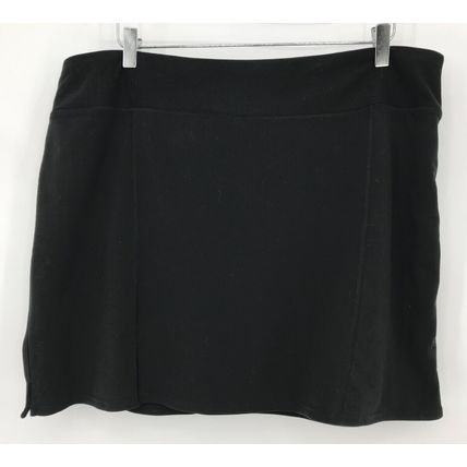Adidas Women's ClimaCool Golf Tennis Skort Stretch Black Size XL Athletic