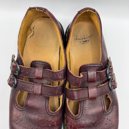 Vintage Dr. Martens Mary Jane UK 9 US 10 EU 43 Grunge Y2K Rare Toe Scuff Strap