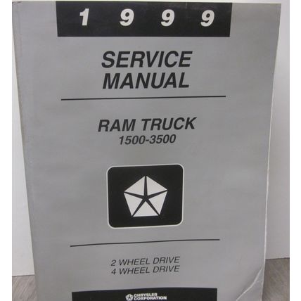 1999 Ram 1500 – 3500 Service Manual