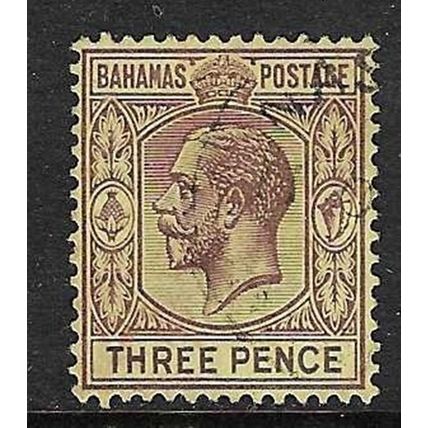 BAHAMAS 1921-37 GV 3d USED SG120