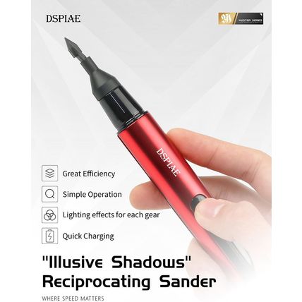 Electric Reciprocating Sander – Precision Multi-Speed Sanding Tool with Fine San