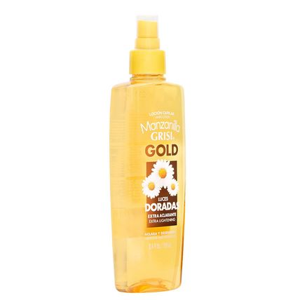 Manzanilla Grisi Hair Lotion Gold, Hair Lotion with Chamomile Extract, 2-Pack of