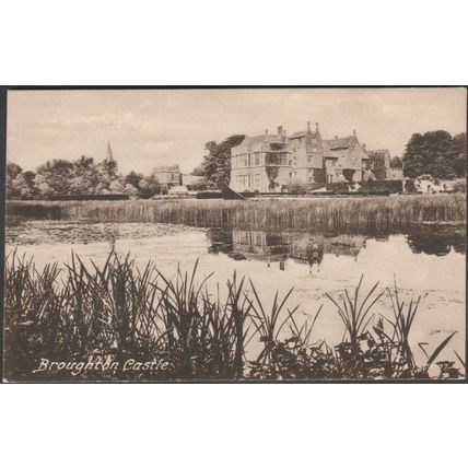 Broughton Castle, Oxfordshire, c.1920s - Brummitt & Sons Postcard