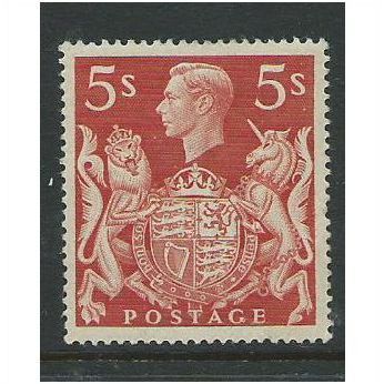 George VI dulac high value s477 hm toned gum