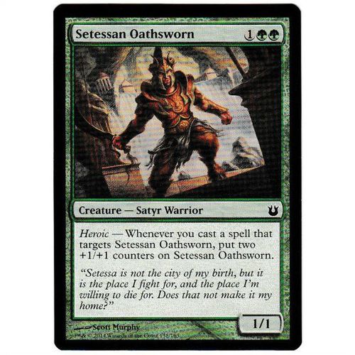 Magic the Gathering - Born of the Gods - #138/165 - Setessan Oathsworn