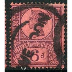 1887/1892 SG 208 - #2 fine used (o)
