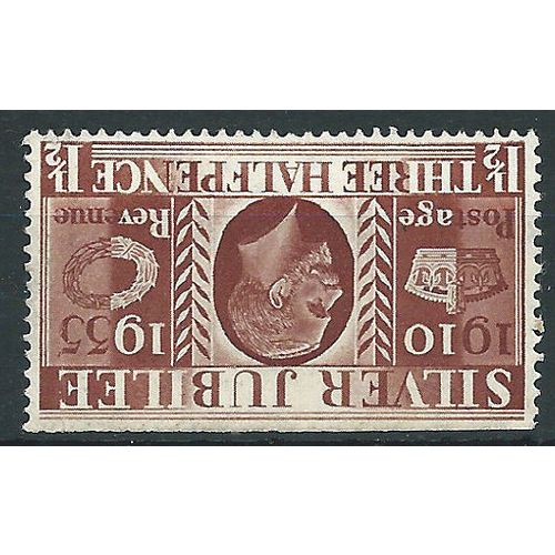 1935 SG455i 1 1/2d Red-Brown Silver Jubilee Wmk Inverted Unmounted Mint..