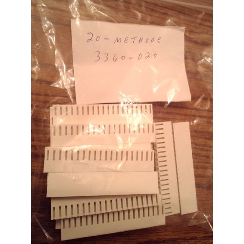 Lots of 20: Methode Electronics 3360-020 20 Position Crimp Receptacle FREE Ship