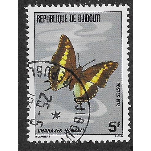 DJI 1978 5f 'BUTTERFLIES ' FINE USED (EBID54-880)