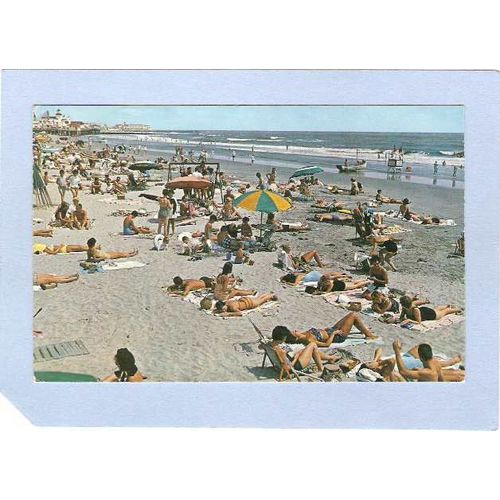 New Jersey Ocean City Beach Scene~563