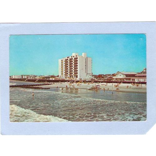 New Jersey Ocean City Beach & Boardwalk Scene~582