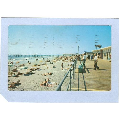 New Jersey Ocean City Beach & Boardwalk Scene~573