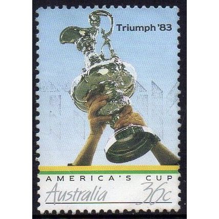Australia 1986 America's Cup Triumph 1983 - America's Cup Trophy 36c Used